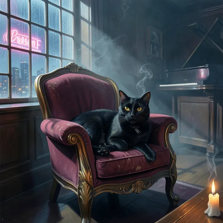 Moonbeam Cat