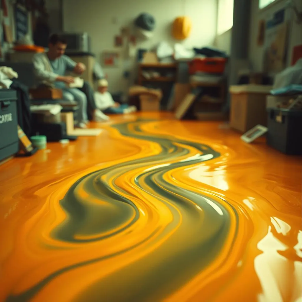 Amber and foam.
