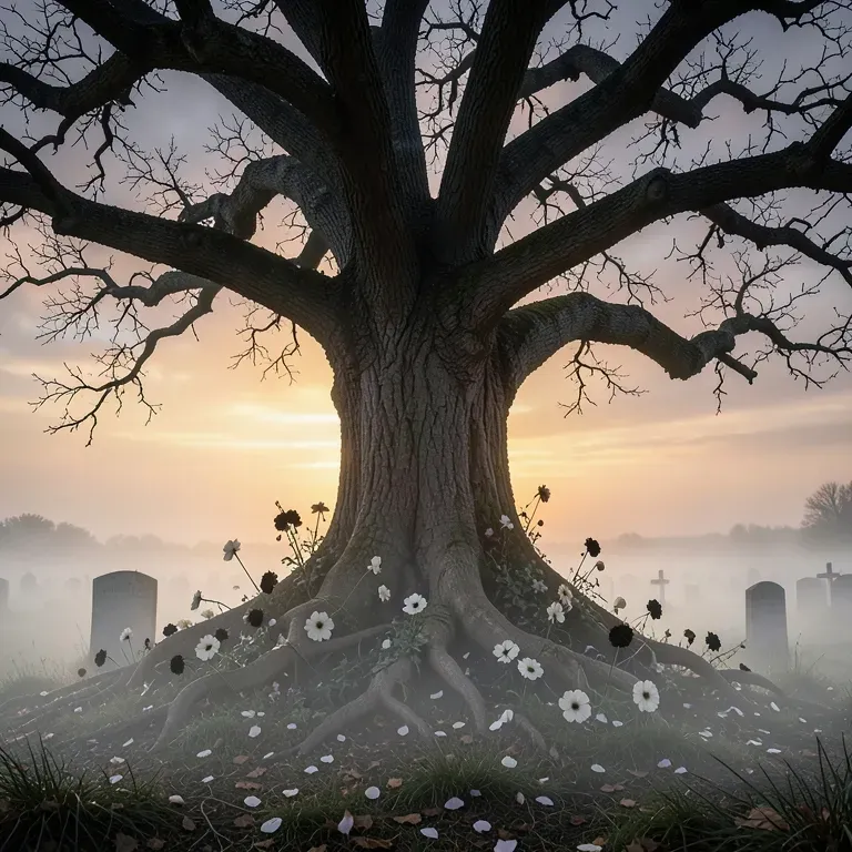 Till the graveyard flowers grow