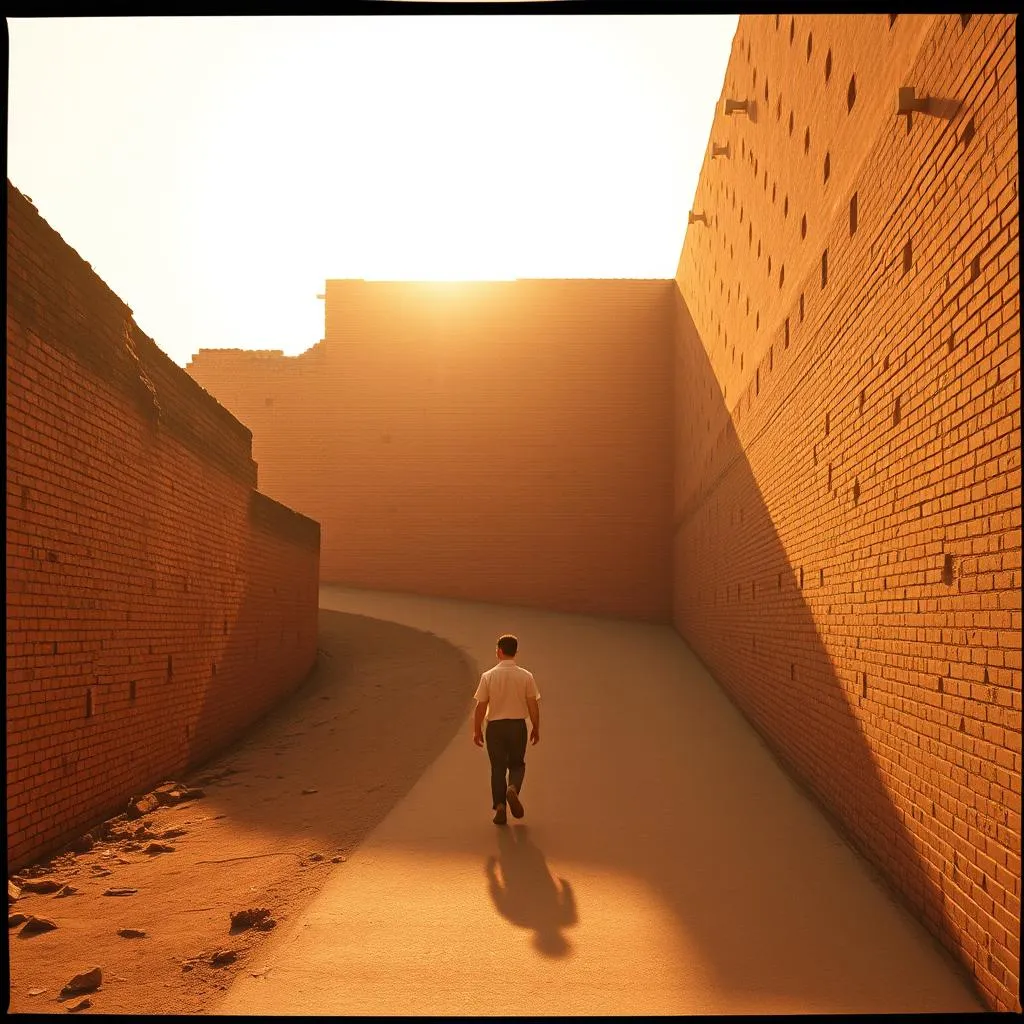Walking Towards the Light