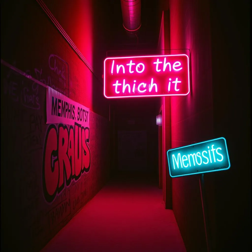 Into the thick of it