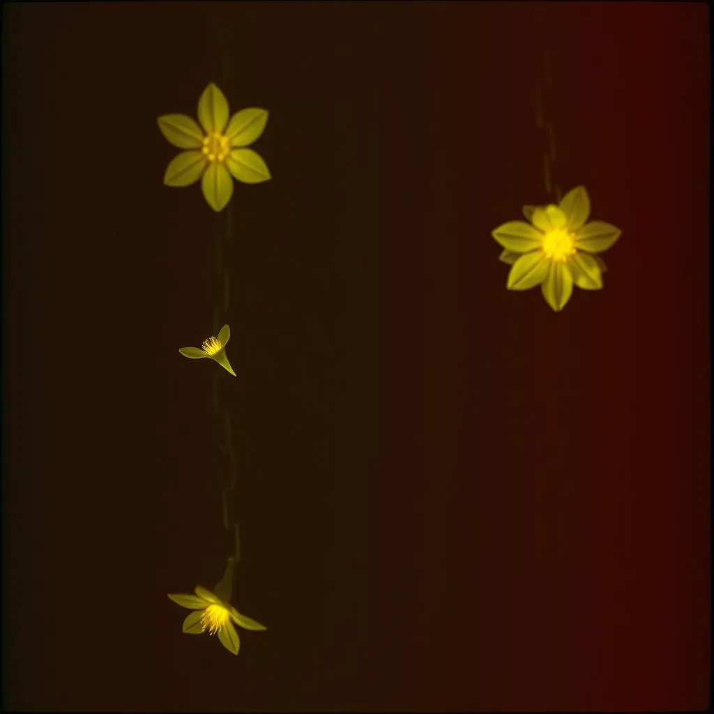 Every petal that glows