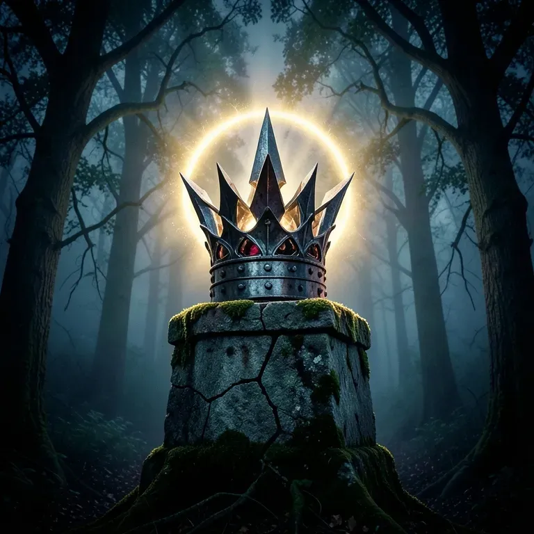 The king is here