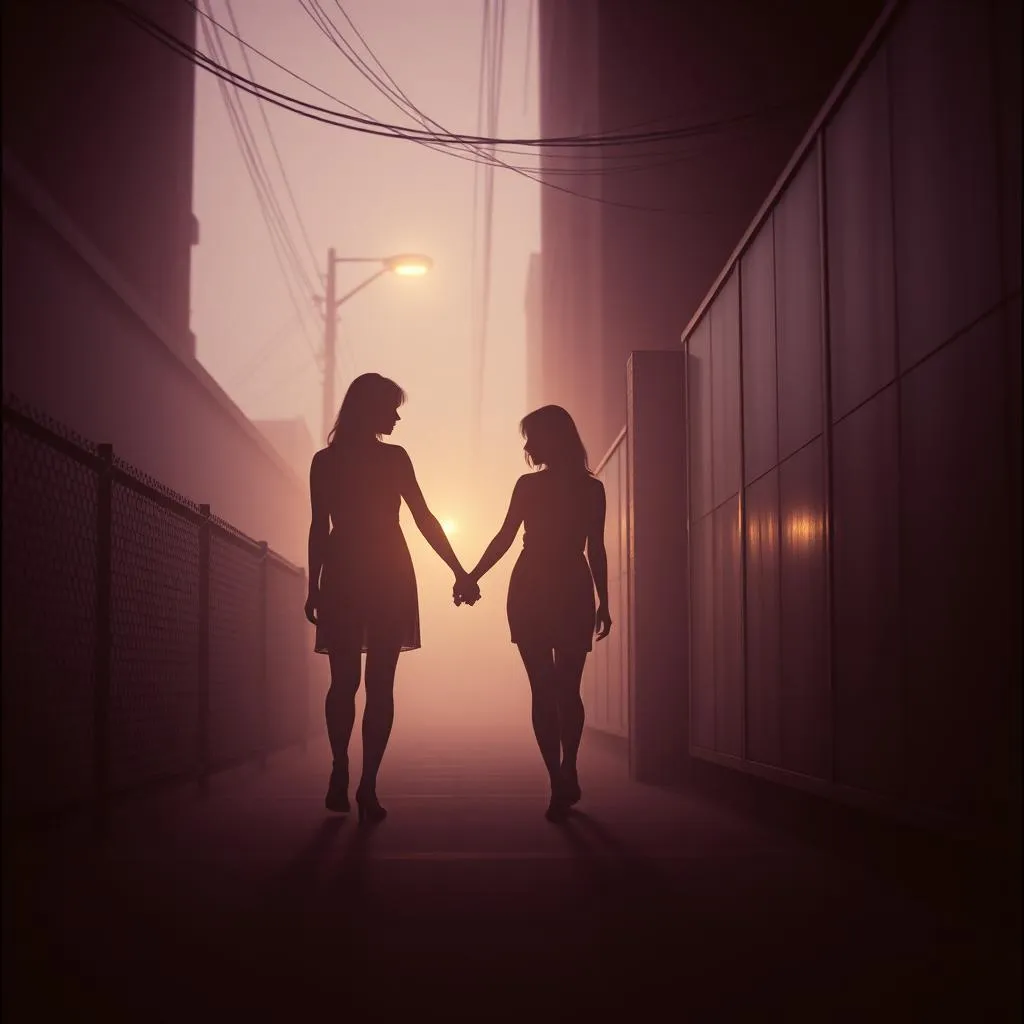 Stuck you and me