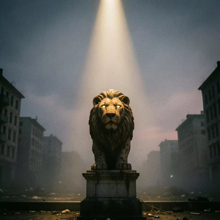 Lion inside