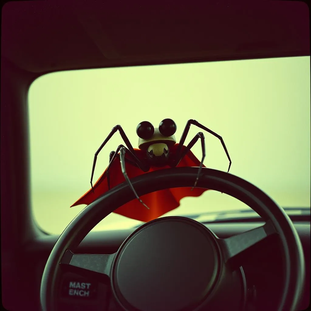 Spider on the Wheel