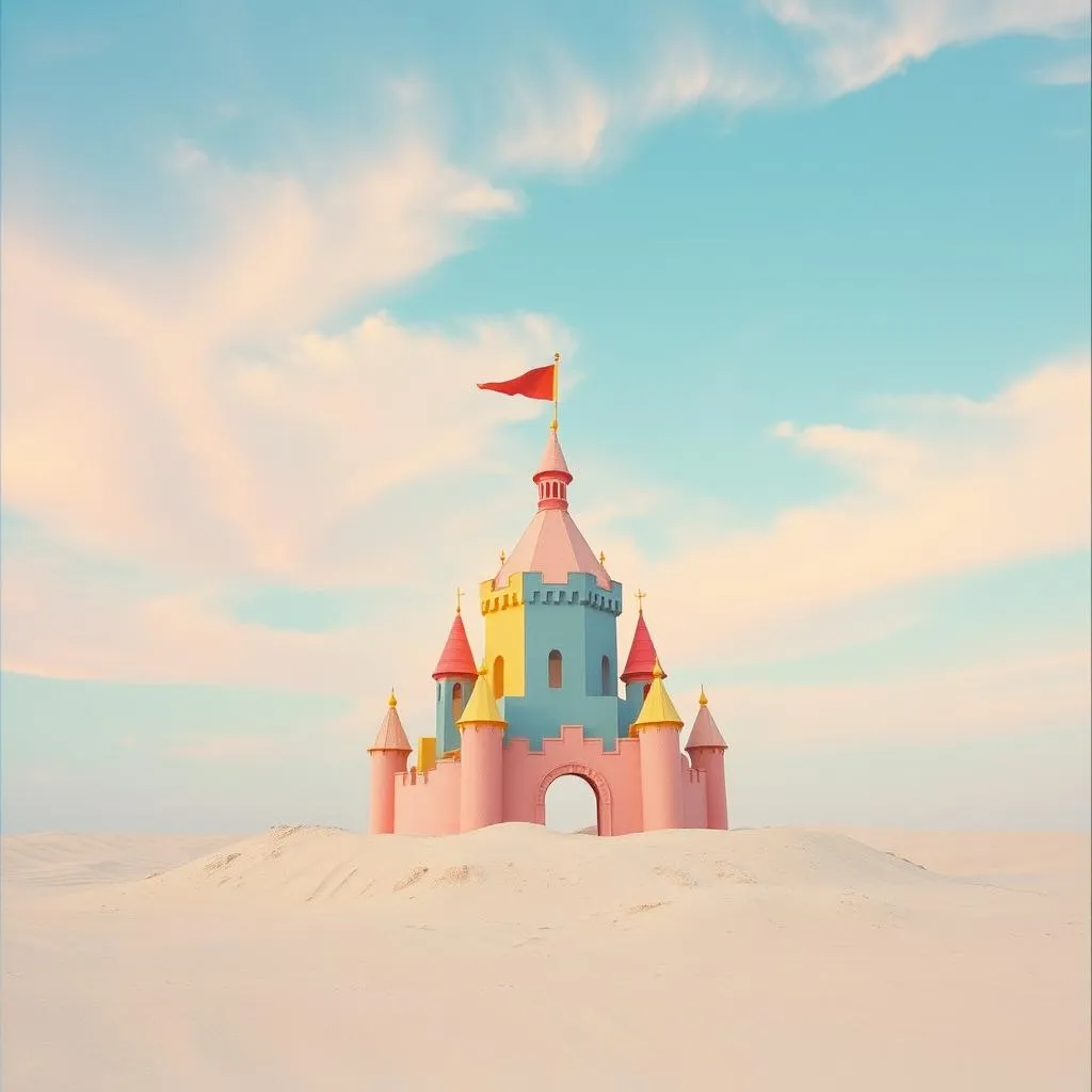 Lalalaala Schloss aus Sand
