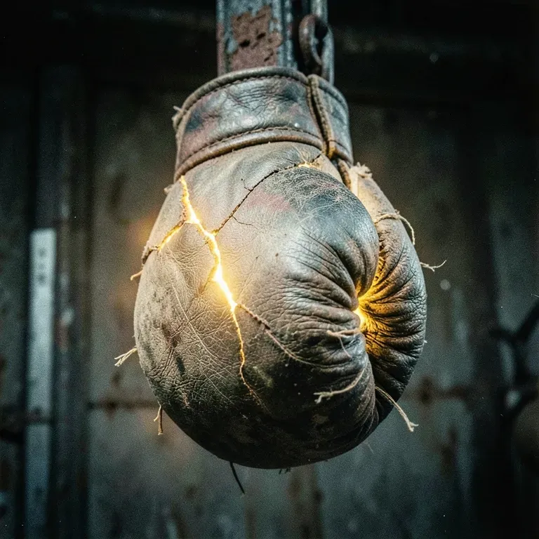 You have to hit hard and get back up