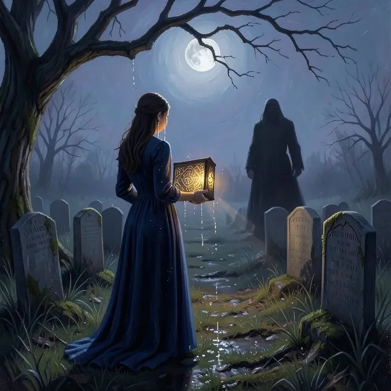 Lanterns At The Graves
