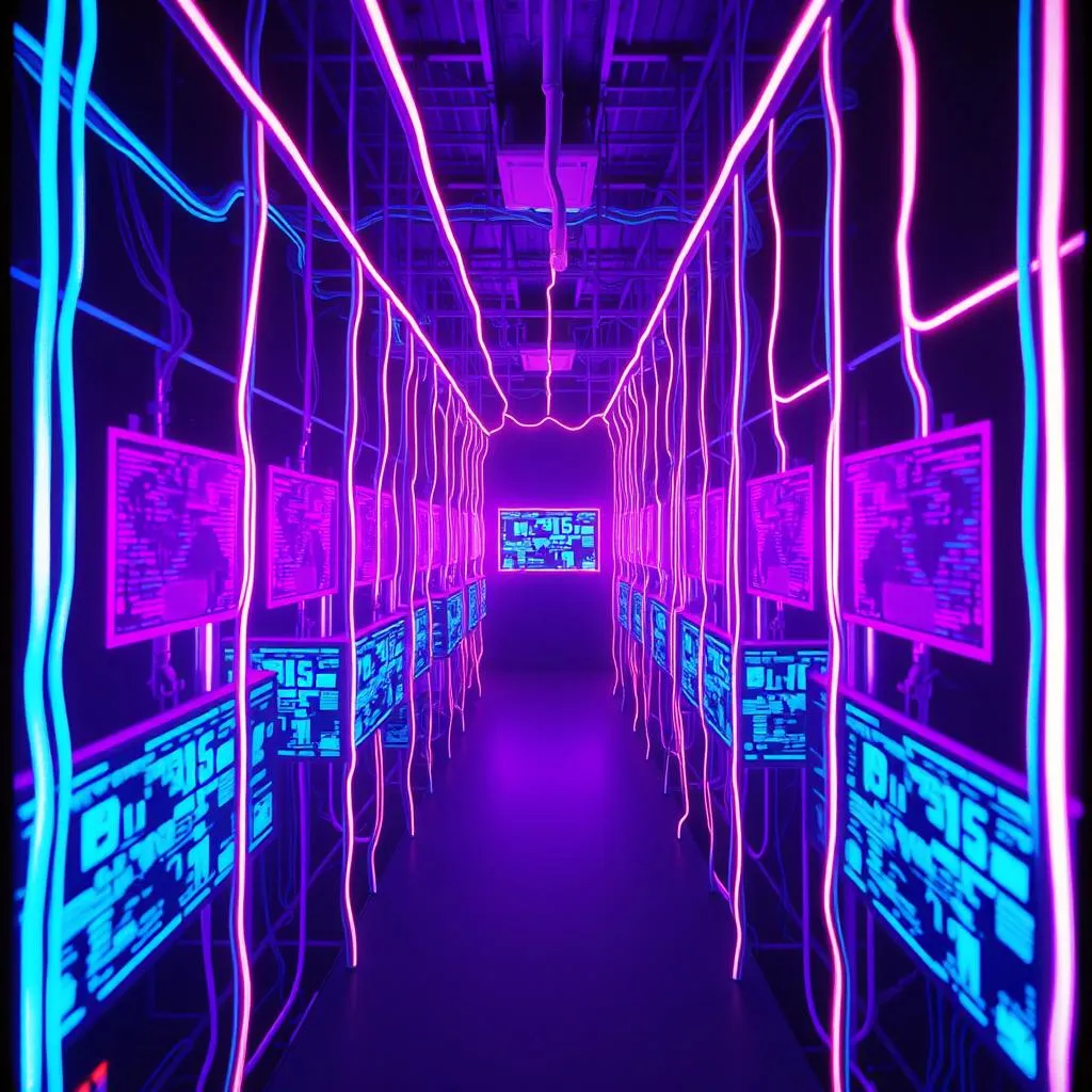 Algorithmic illusions (organic