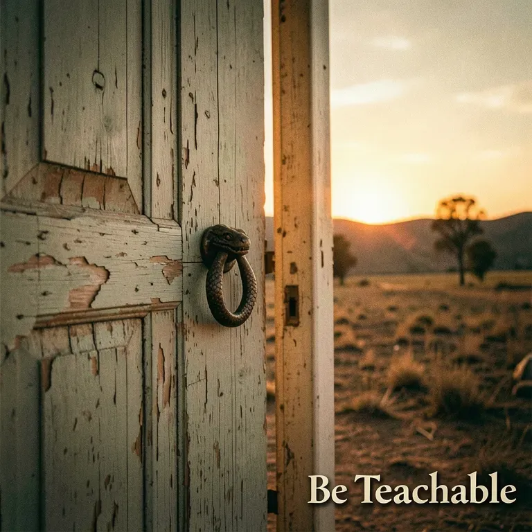 Be teachable