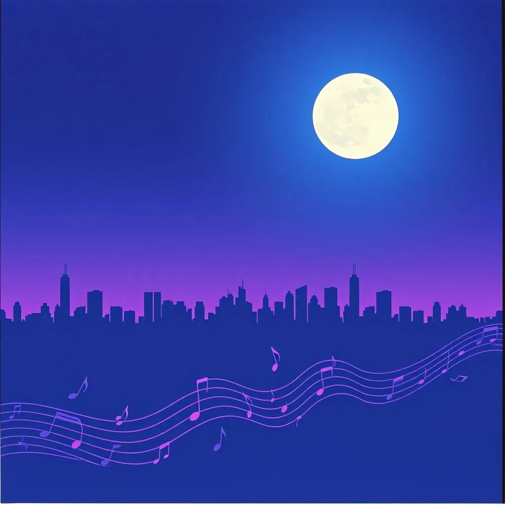 Moonlight At The Coast 
