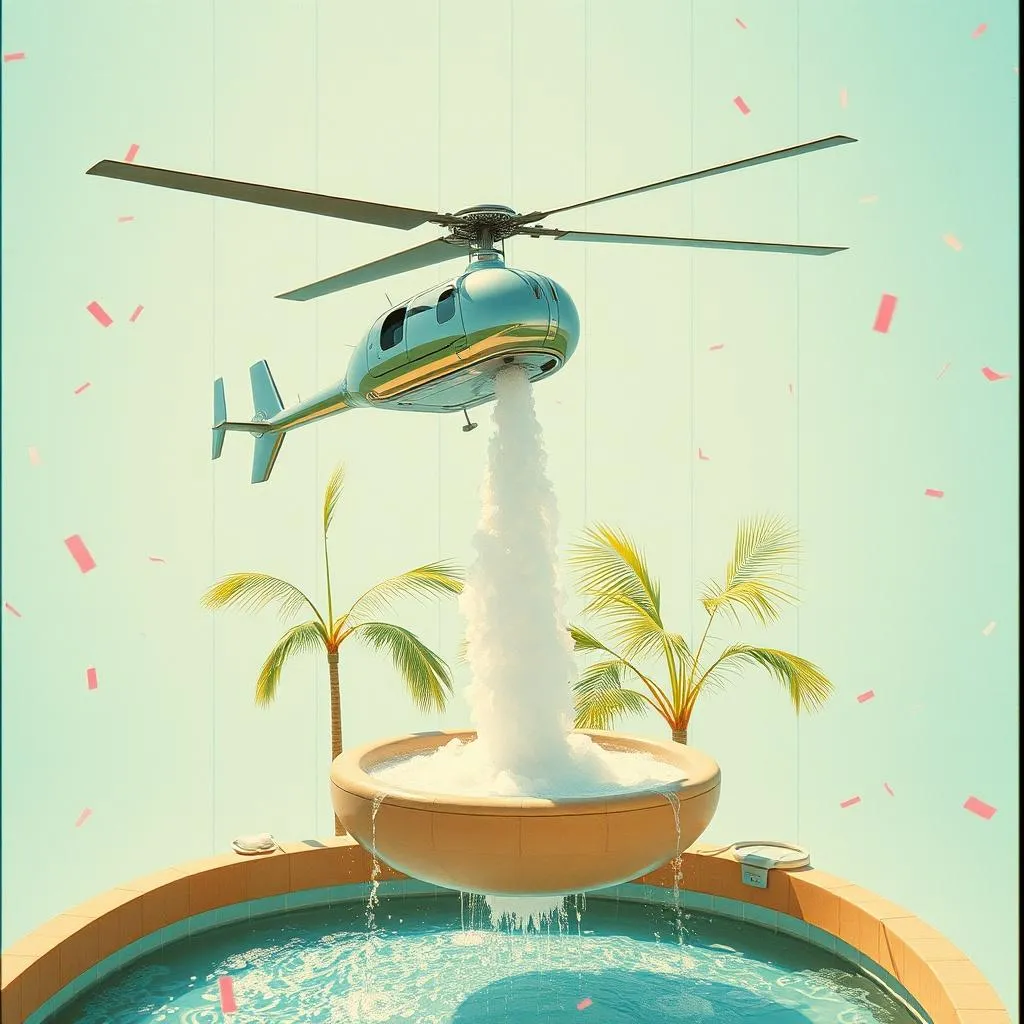 Baño de Helicóptero