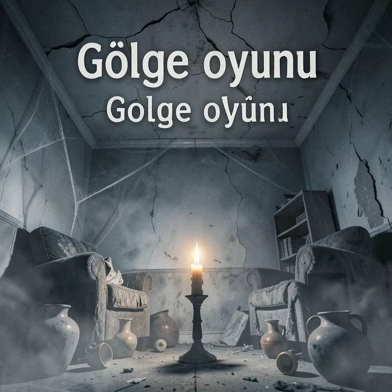 Gölge oyunu Melancolic  female beat