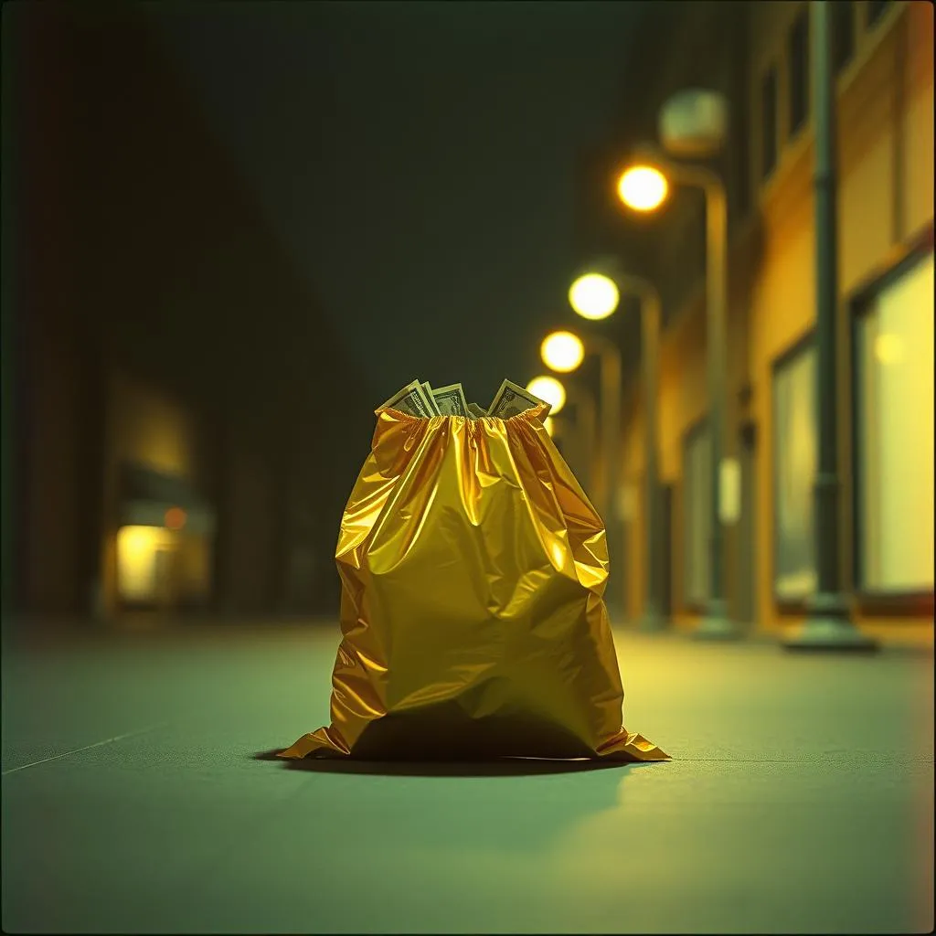 Plastic bag money