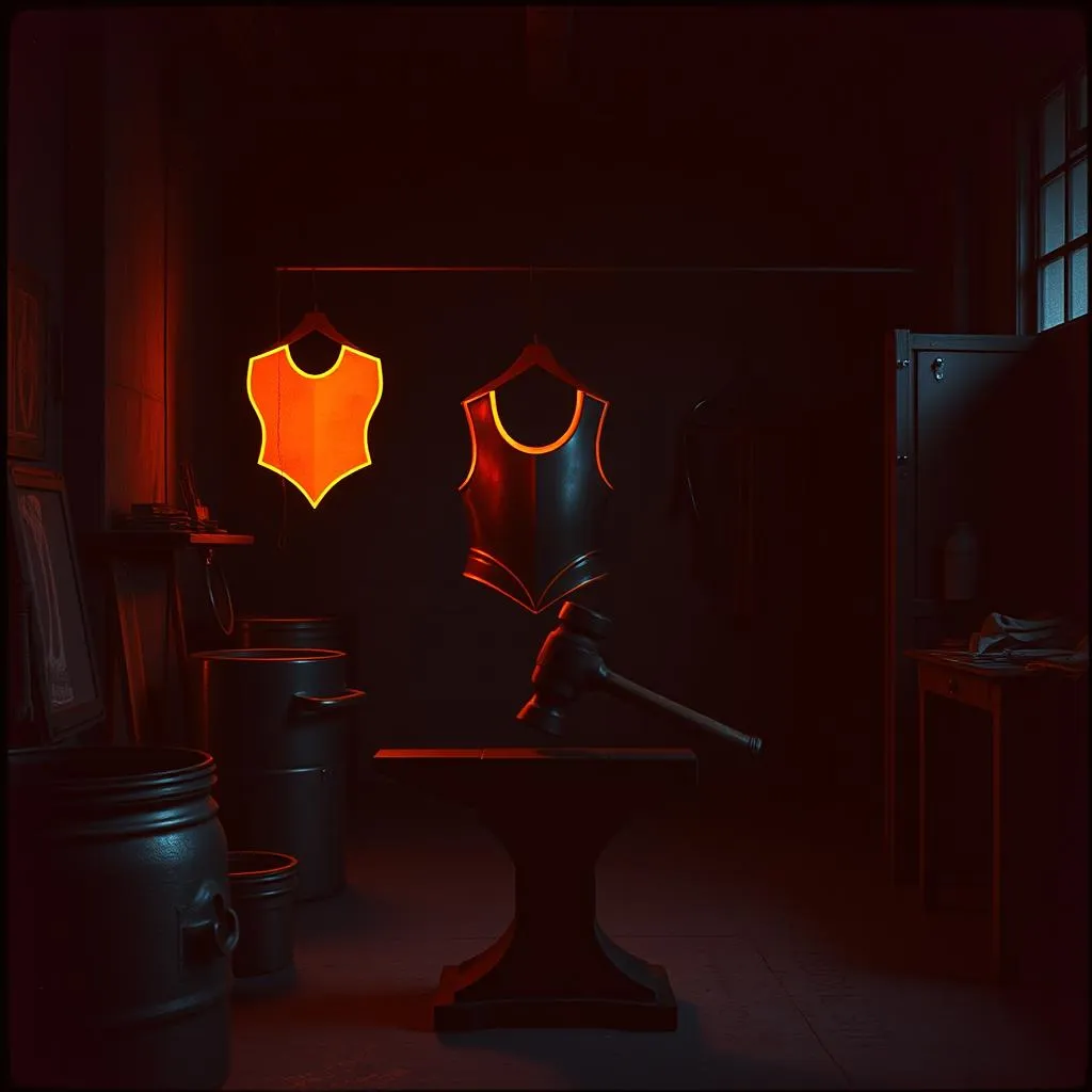 Grandpa's armor