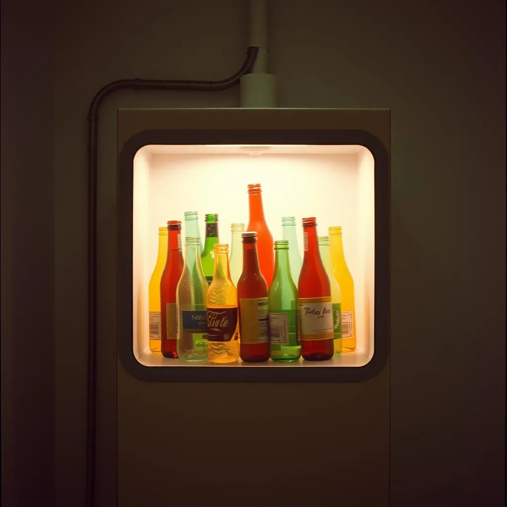 Am Leergutautomat