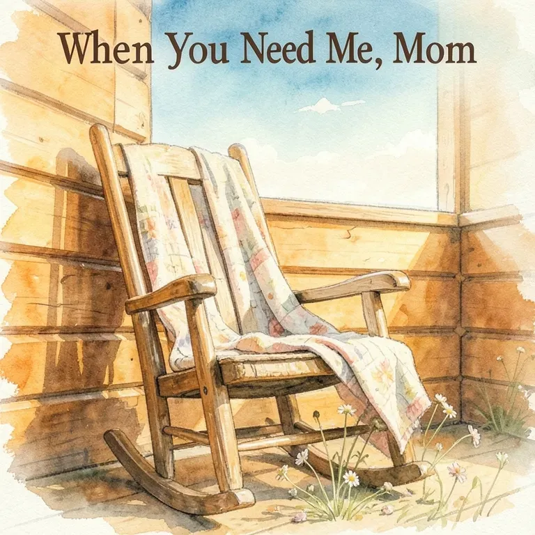 “When You Need Me, Mom”