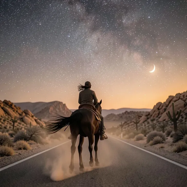 Night Ride in Laradice
