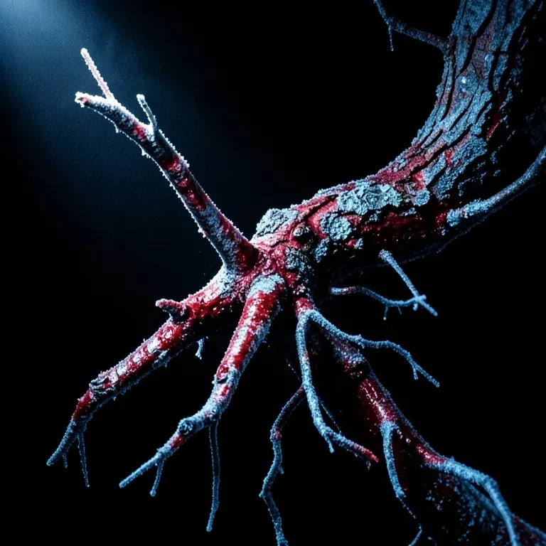 Bloody red
