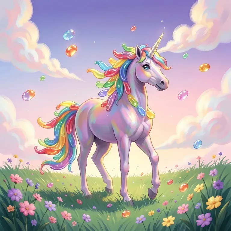 Dream’s unicorn and jelly beans