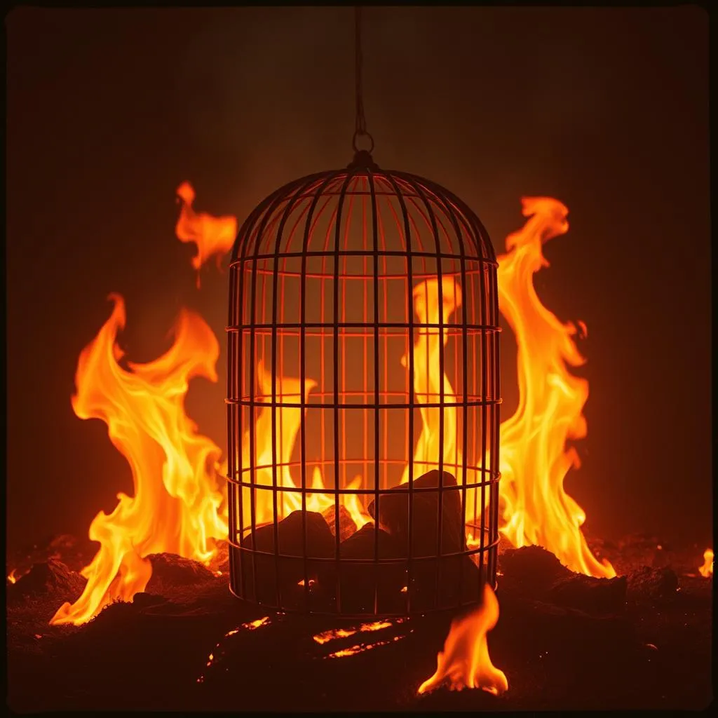 Battle Cry in the Cage