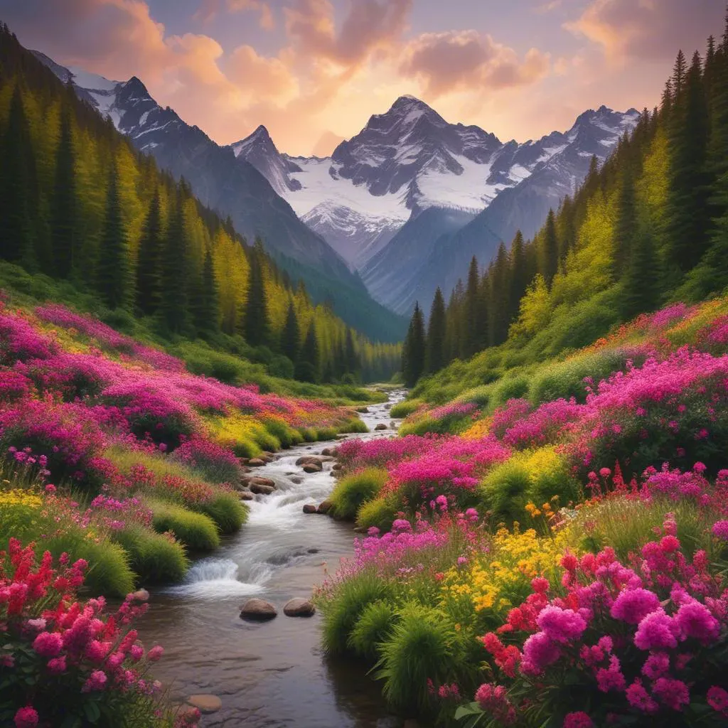To nature's shrine