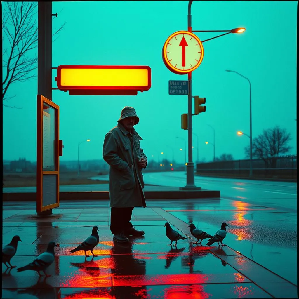 Living at the bus stop