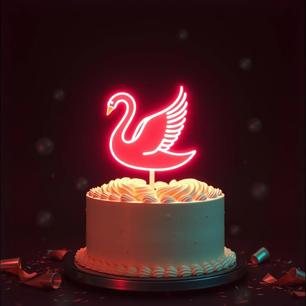 Birthday Swan
