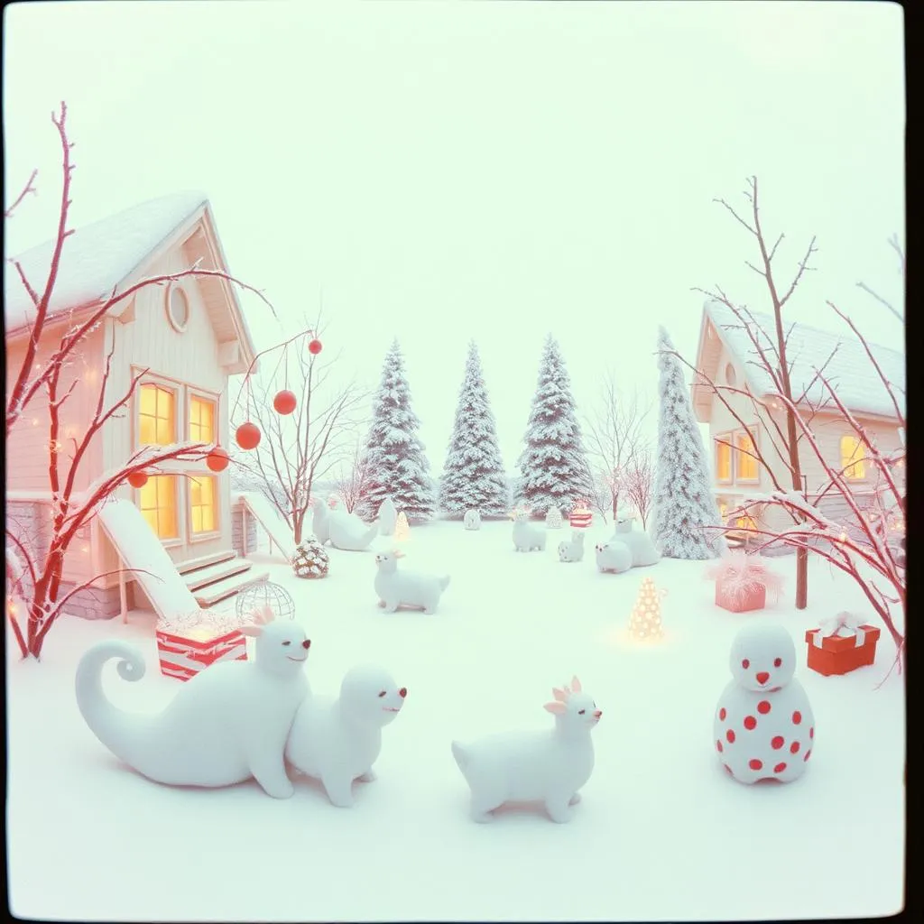 Glitter in the Snow