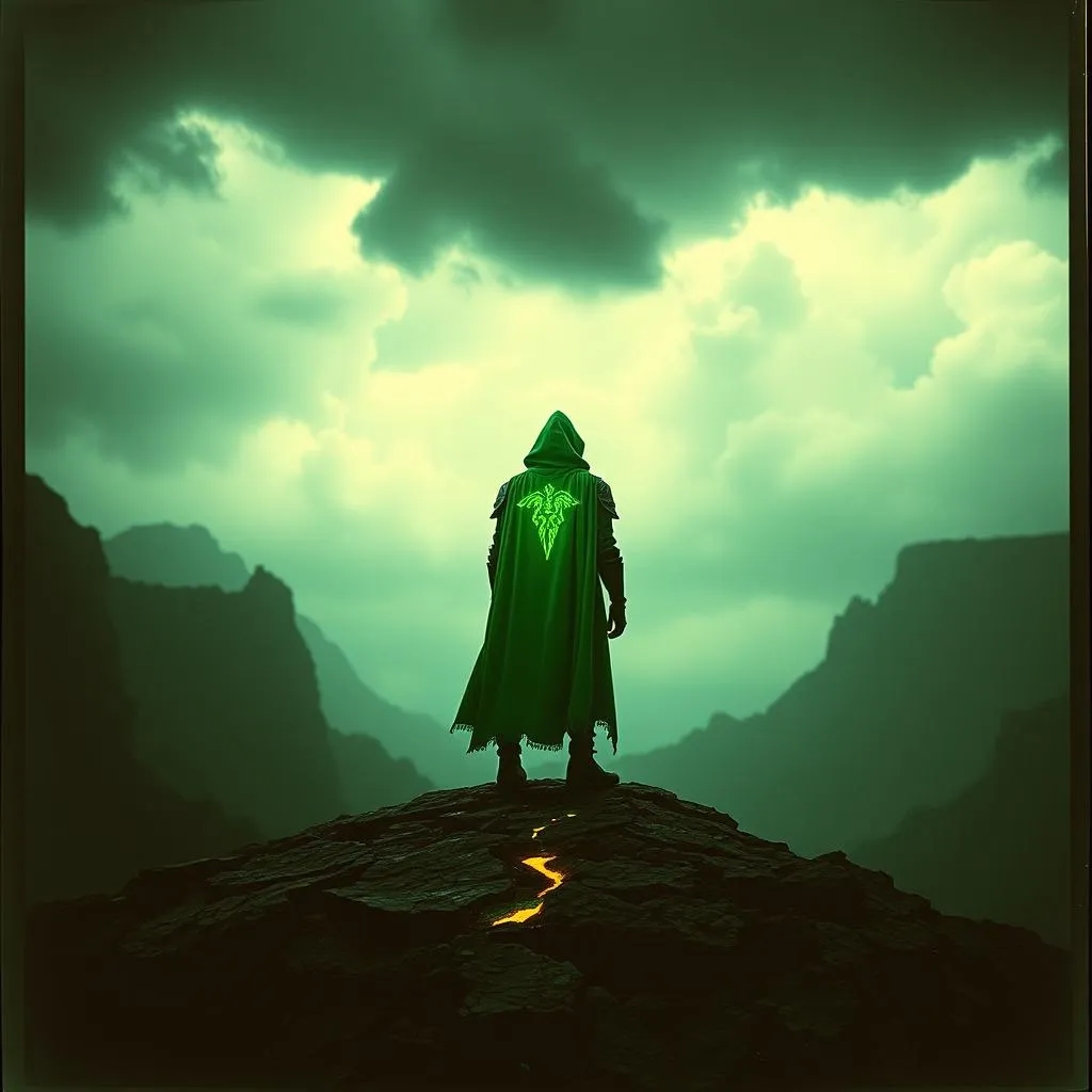 Shadow in Green