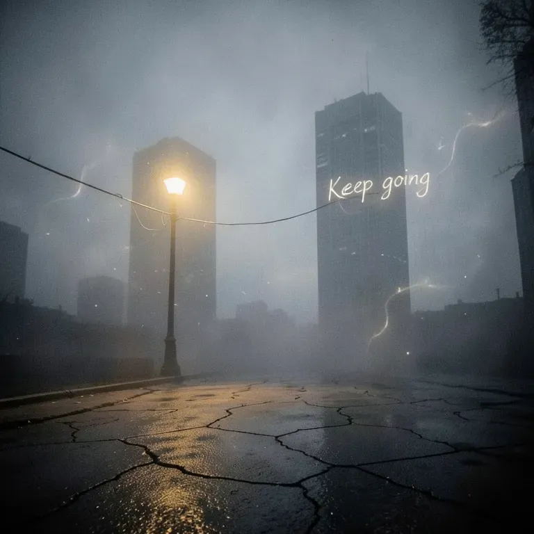 Keep going