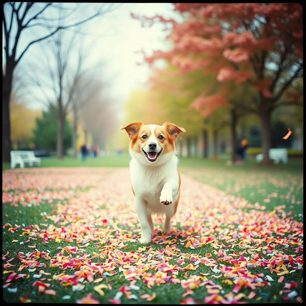 Emma the flying dutch dog