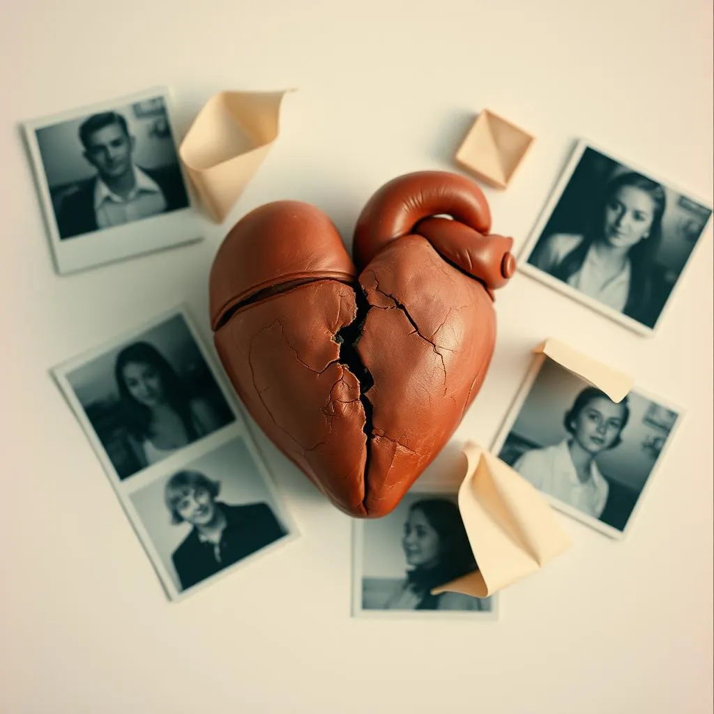 Desgarrando mi pobre corazón