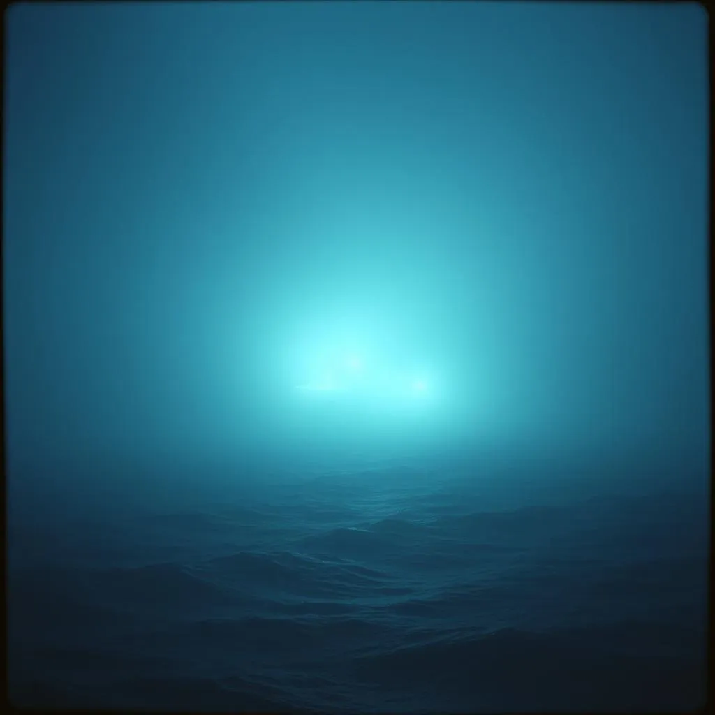 The ocean's glow