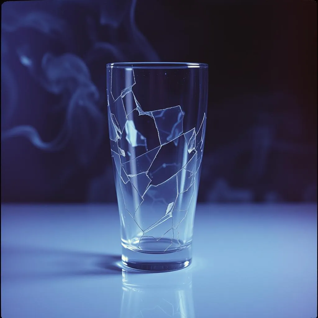 Glass in my hand