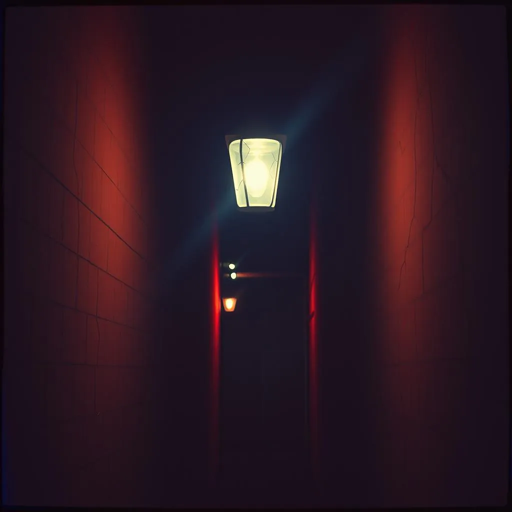 Cracked Streetlight Serenade