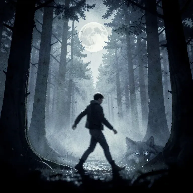 Wolf in the Pines