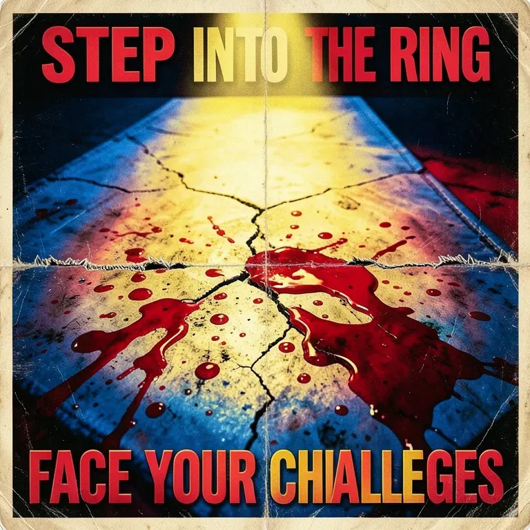 Blood on the mat