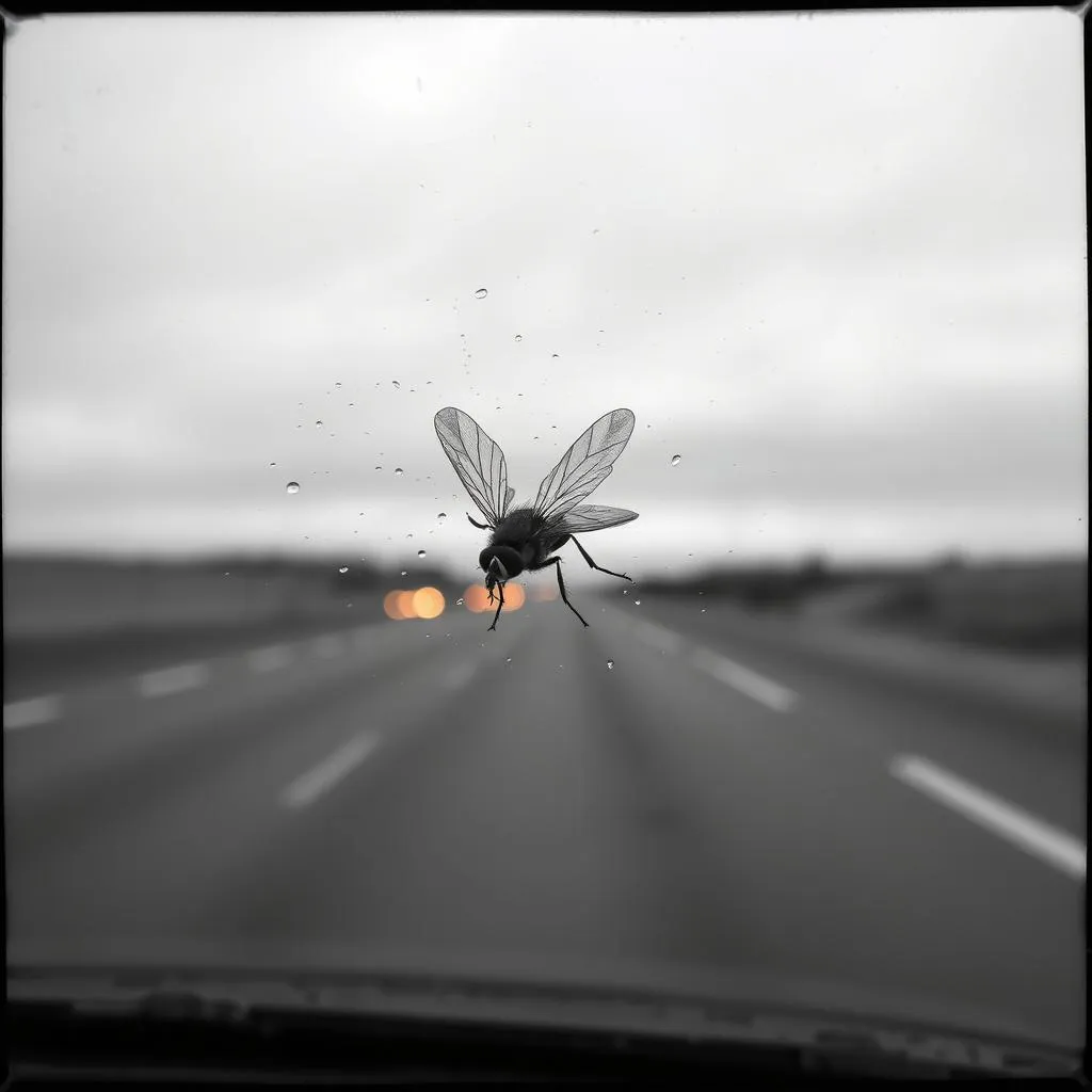 Fly on the Windshield