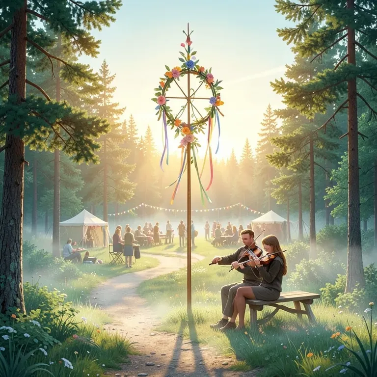 Midsommar i Vittangi