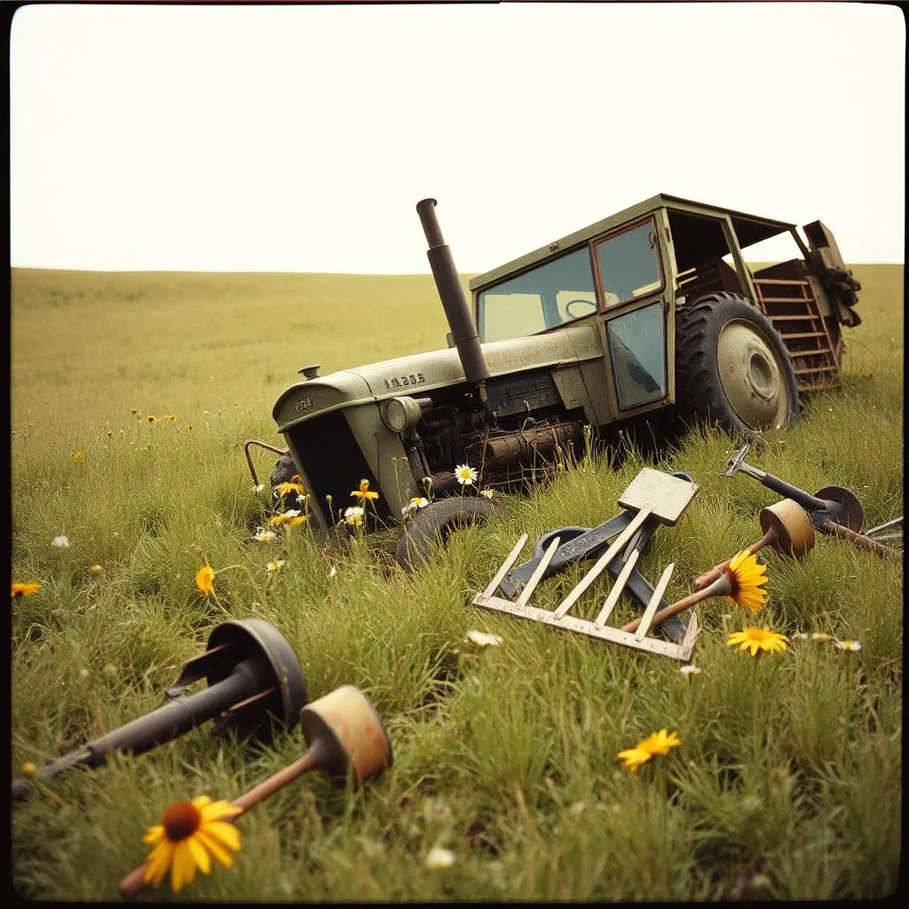Buried machine