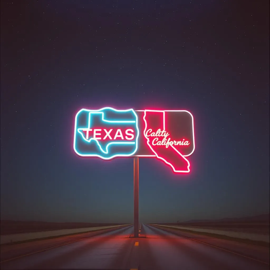 My exes stuck in Texas