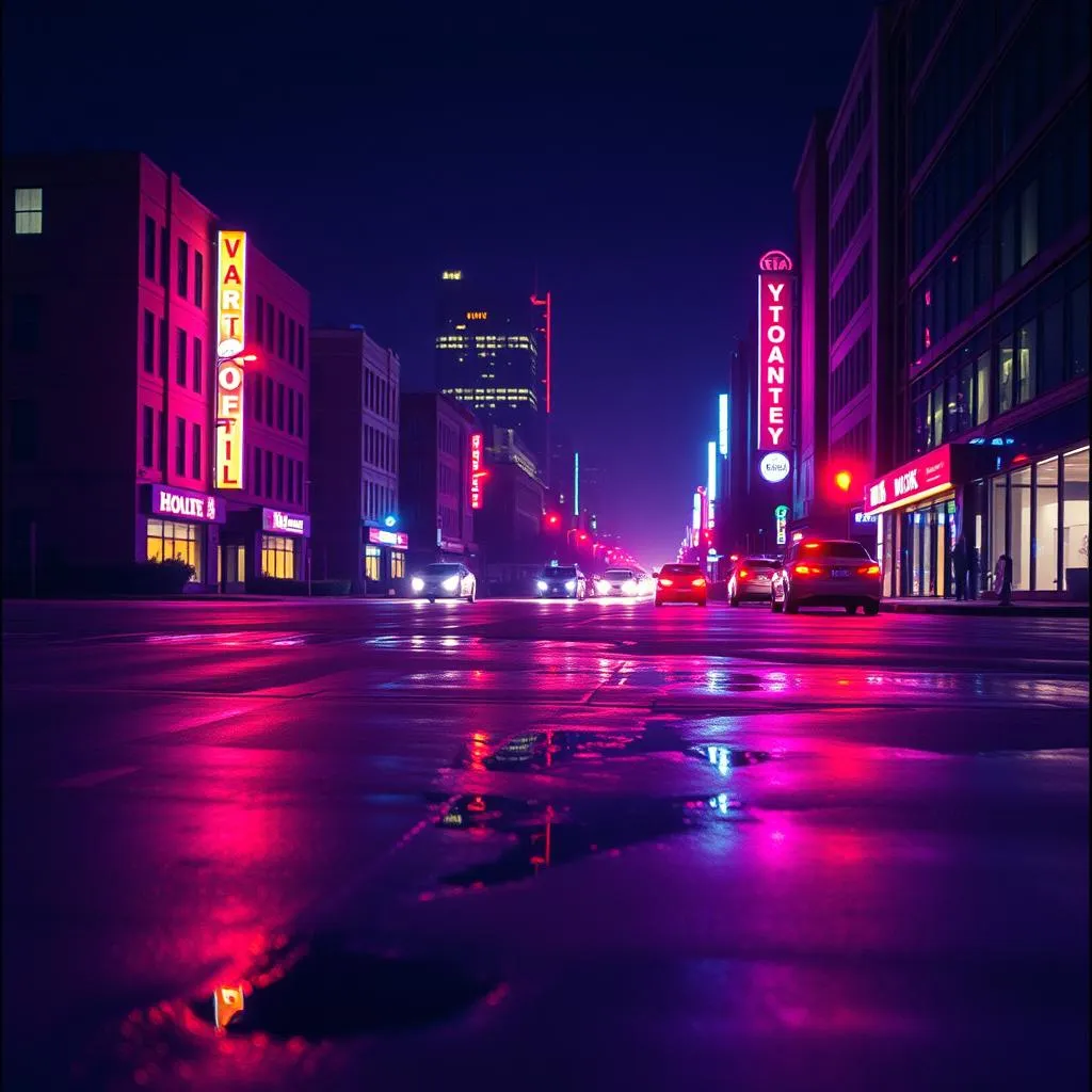 Večerní jízda