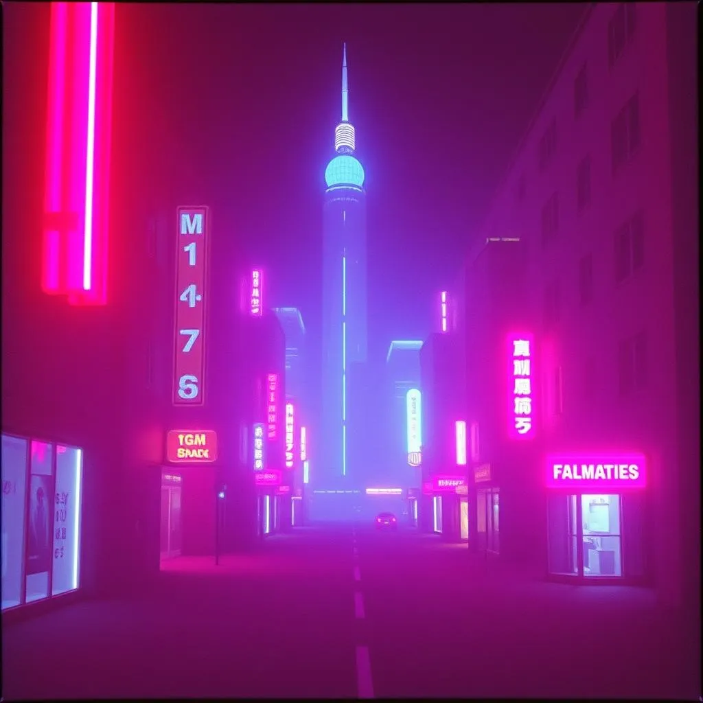 neon fever dream
