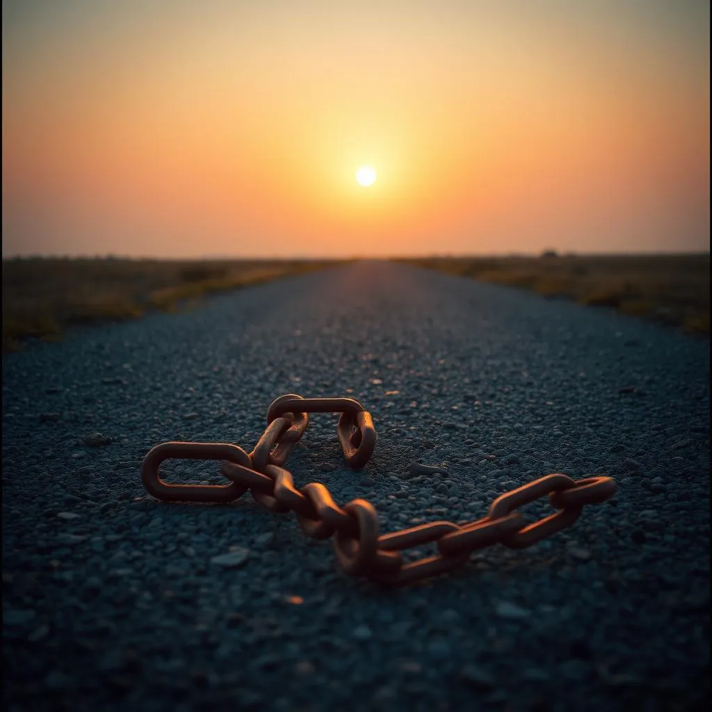 Broken chain