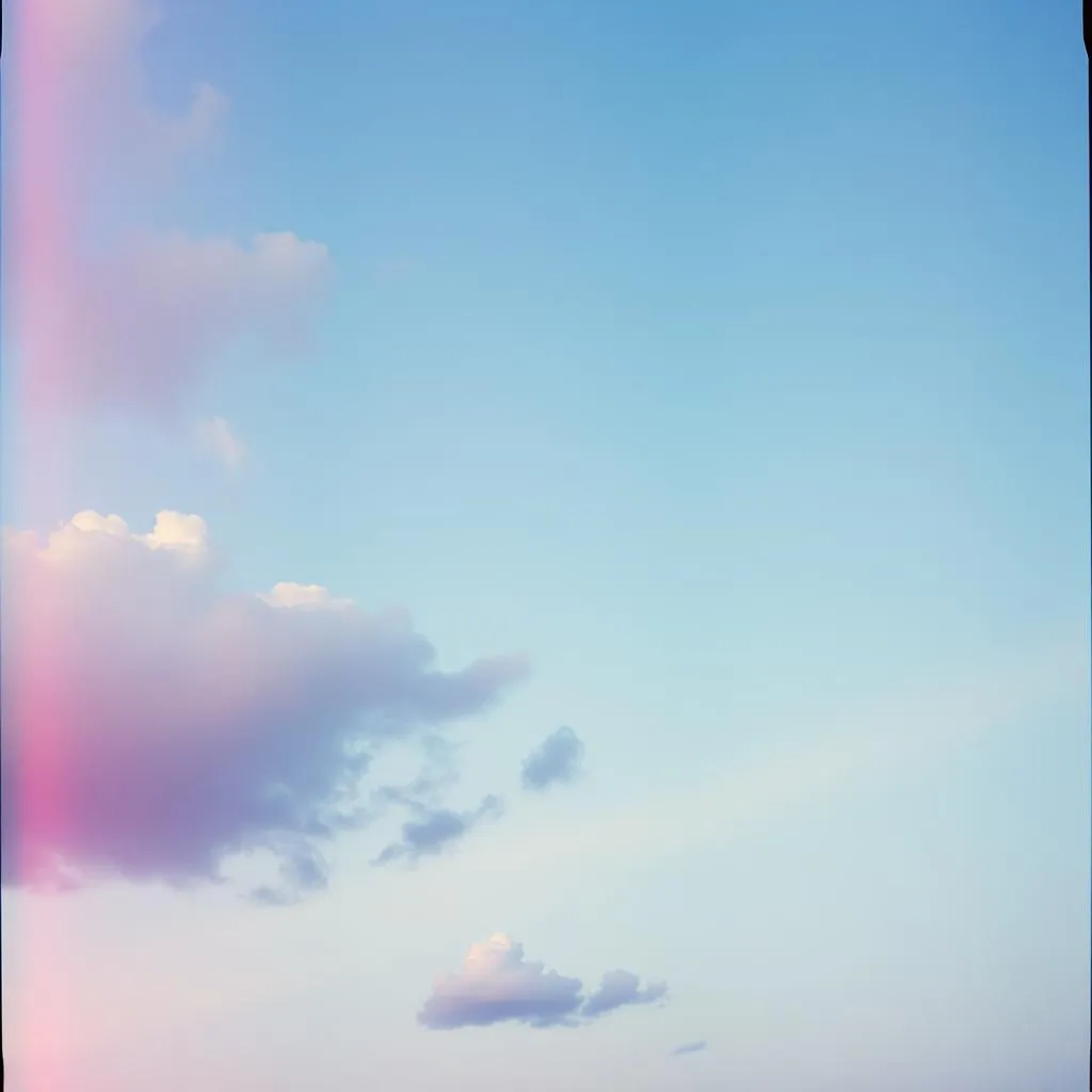 Senja yang membiru