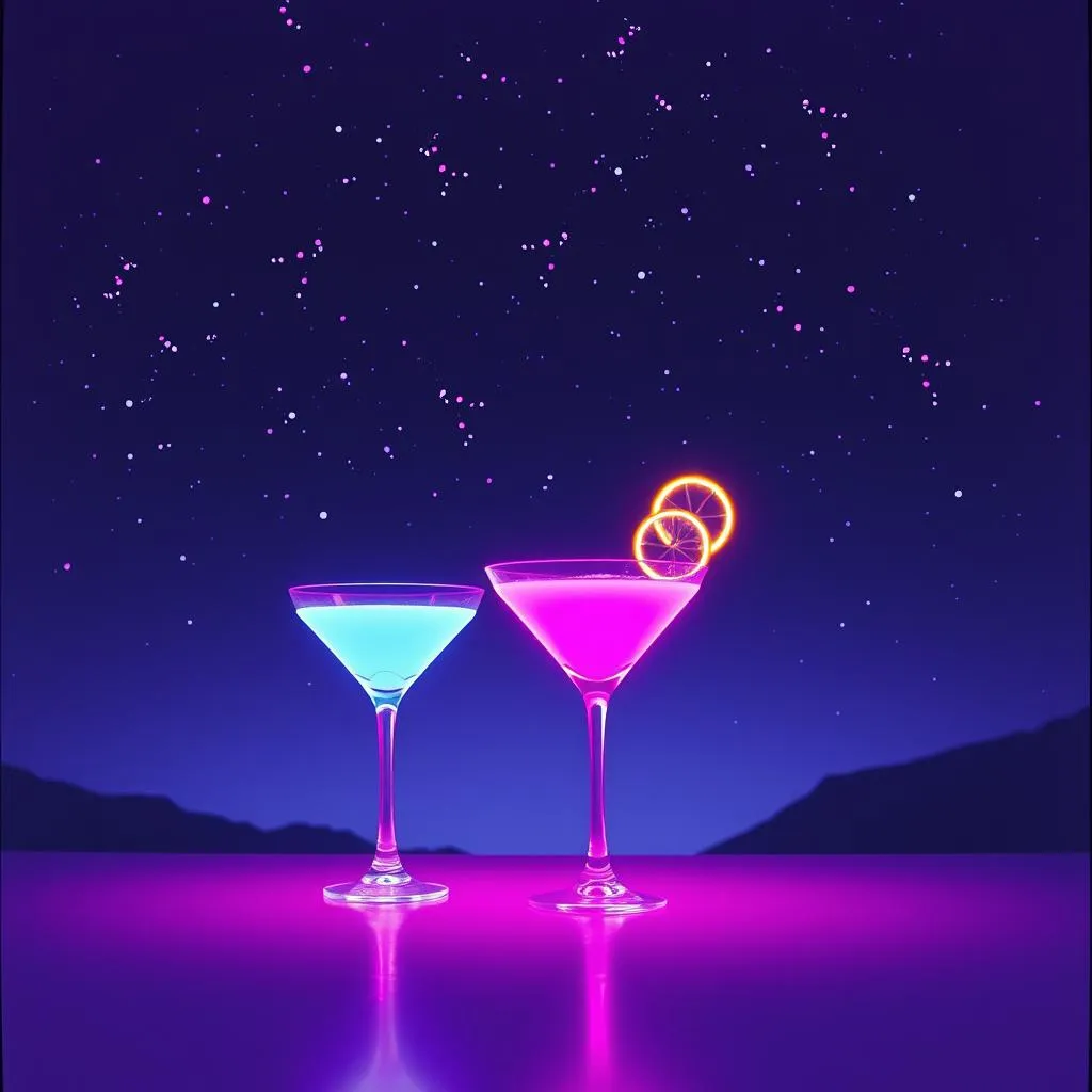 Girls Night Glow