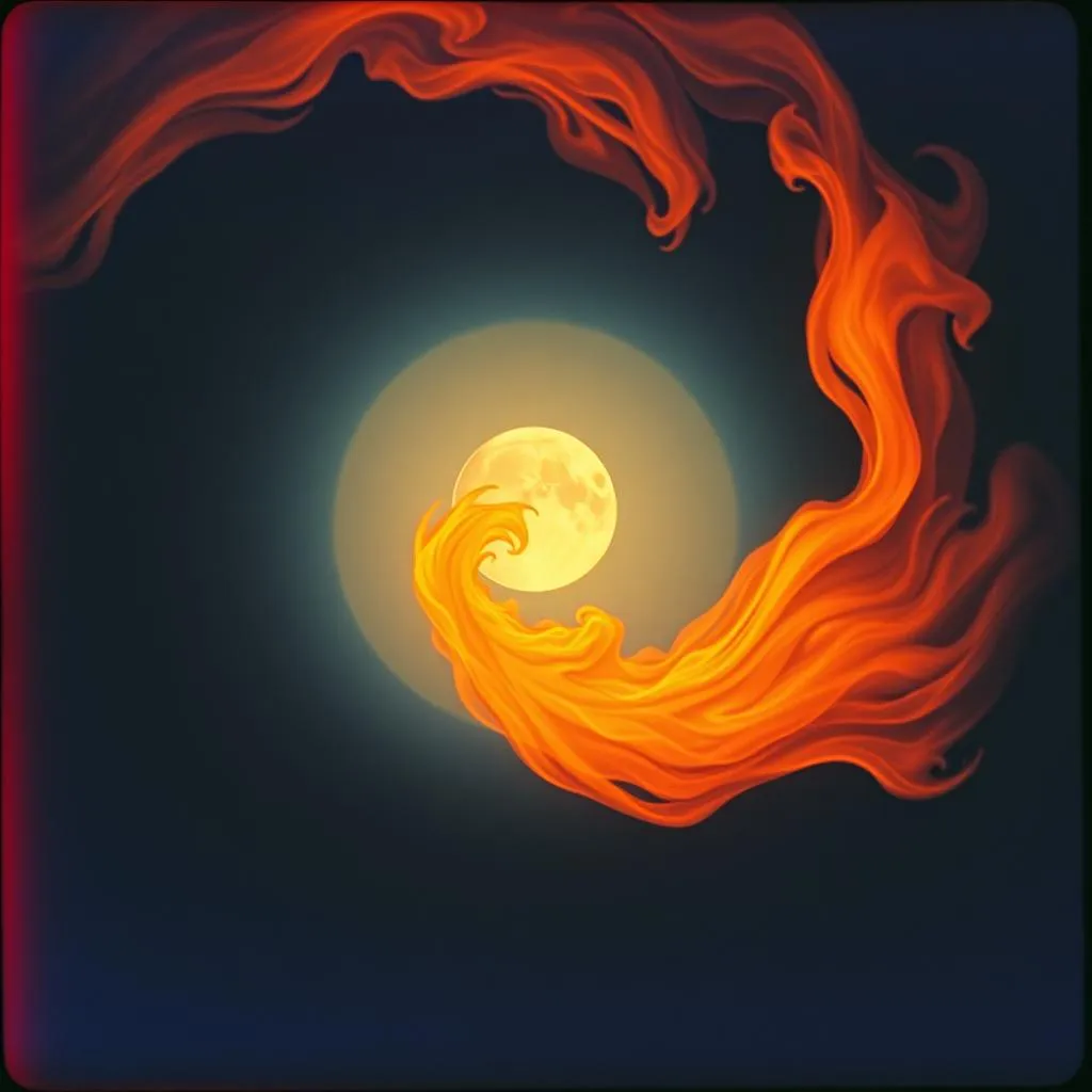 Moon & Fire