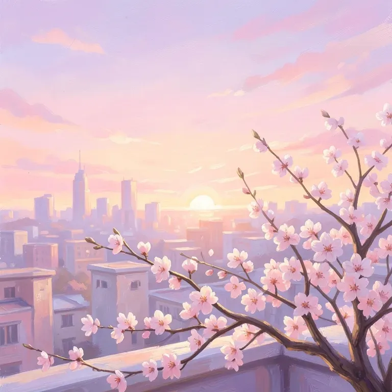 Rooftop Afterglow